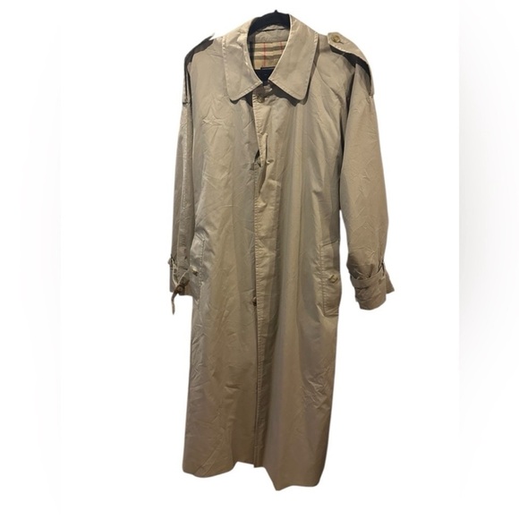 Vintage Burberry Classic Beige Trench Coat size 40 runs big XL - Picture 4 of 16